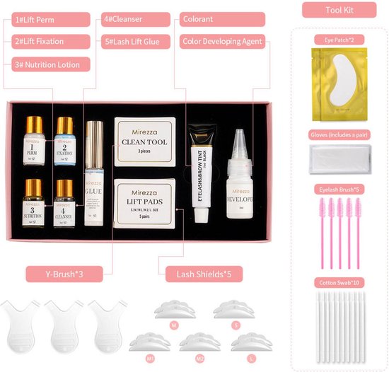 Mirezza Lash Lift Kit